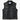 BECK 501 Trucker horsehide motorcycle vest laid flat, front view