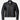 BECK 777 Northeaster Flying Togs black horsehide motorcycle jacket, front view