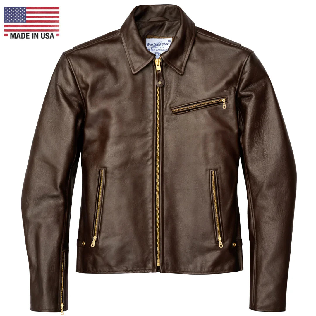 BECK Front Quarter Horsehide Motorcycle Jackets | Made in USA