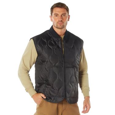 Rothco Mens Nylon Quilted Woobie Vest