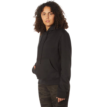 Detail view of Rothco Womens Every Day Hoodie, with hardware and stitching visible