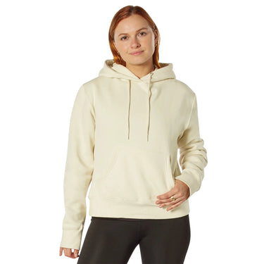 Rear view of Rothco Womens Every Day Hoodie, with additional view from another angle