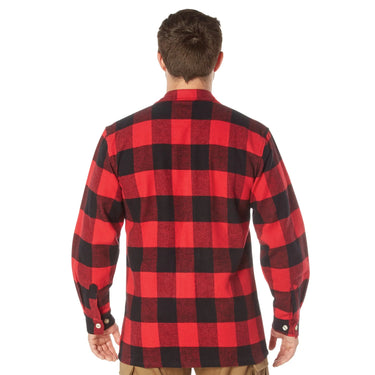Rothco Mens Concealed Carry Flannel Shirt
