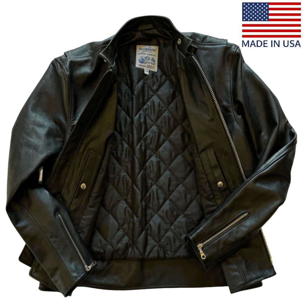 BECK™ 732 Northeaster Flying Togs Genuine Horsehide Motorcycle Jacket