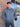 Open view of Bohn Kevlar Men's Riding Sweatshirt Grey, highlighting construction detail