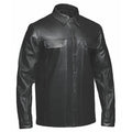 Edge - Mens Premium Leather Riding Shirt Jacket