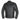 Main product view of Men's Unik leather motorcycle jacket, displayed flat for product detail