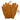 Main view of Legendary short wrist tan goatskin gloves, displayed flat for product detail