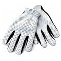 Legendary Holy Blanco Ventilated Short Wrist Motorcycle Gloves – White Top Black Bottom