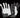 Front view featuring Legendary ventilated white deerskin gloves, displayed flat for product detail