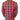 Detail view of Bohn Kevlar Men's Flannel Riding Shirt - Red + Black, highlighting construction detail