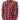 Alternate angle of men's flannel black shirt, showing detailed construction features