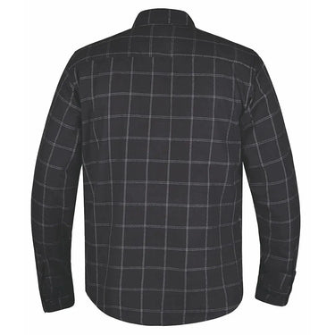 Men's Black And White Flannel Shirt by DERRINGER Flannel Co.
