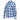 Derringer - Ladies Blue and White Flannel Shirt