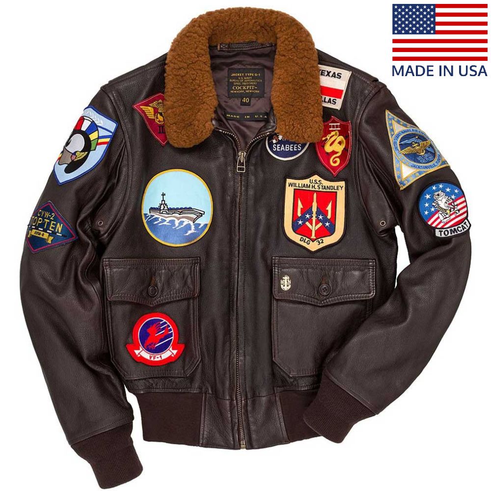 Authentic G1 US Naval Flight Jacket_from US AUTHENTIC