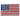 Embroidered American flag uniform patch with white border, perfect for jackets, vests, or hats