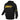 Front-facing view of Army Pullover Hoodie-black, shown on plain studio background