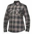 Ashwood - Ladies Black & Gray Armored Flannel