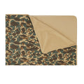 Bear Archery Fred Bear Camo Fleece Throw Blanket