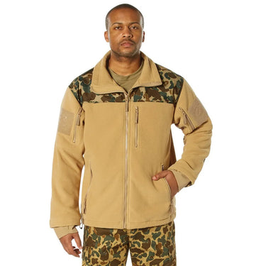 Bear Archery Fred Bear Camo Spec Ops Tactical Fleece Jacket in camo fleece — view 2 of 3