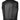 Back view of BECK® 566 black horsehide leather vest showcasing clean, solid panel construction