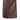 Side view of BECK® 566 brown vest showing Legendary USA woven label on genuine horsehide leather