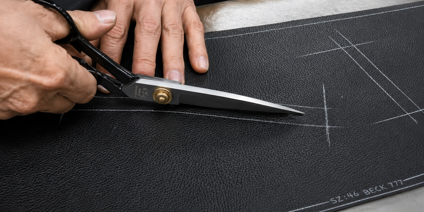 Every panel chalk-marked to size on the BECK® bench