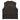 BECK 882 black horsehide motorcycle vest, back view (one-piece back panel)