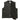 BECK 882 black horsehide motorcycle vest, inside view with lining and pockets, made in USA