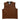 BECK 882 chestnut horsehide motorcycle vest, front view (Made in USA), made in USA