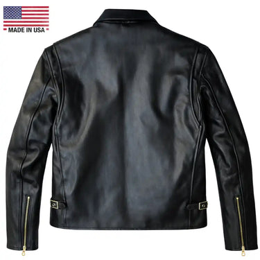 BECK® 777 Northeaster Flying Togs Black Genuine Horsehide Motorcycle Jacket