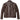 Back View BECK Northeaster Flying Togs model 777 Chestnut Brown Motorcycle Jacket