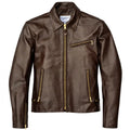BECK® 777 Northeaster Flying Togs Brown Genuine Horsehide Motorcycle Jacket
