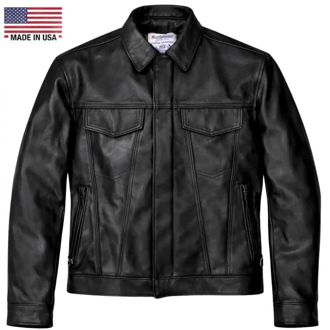 BECK® Northeaster Flying Togs 501 Trucker Horsehide Jacket – USA
