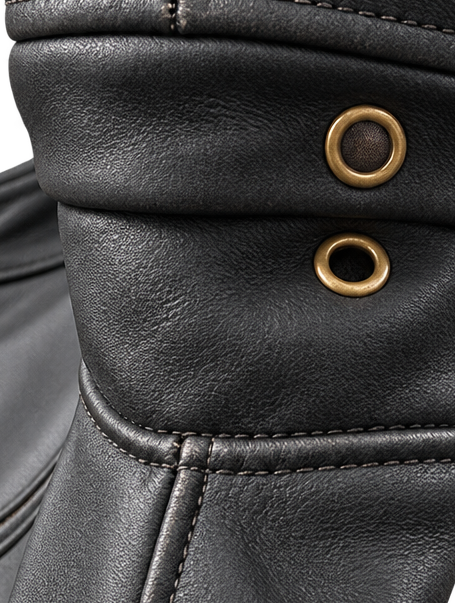 BECK® 666 Distressed Horsehide Leather Motorcycle Jacket
