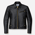 BECK® 777 Northeaster Flying Togs Black Genuine Horsehide Motorcycle Jacket