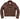 BECK® 999 Genuine Horsehide Leather Motorcycle Jacket - Chestnut Brown
