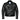 Front view showing BECK horsehide leather motorcycle jacket, with brand detailing visible