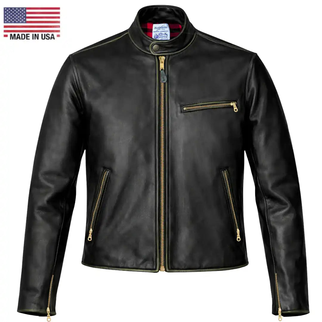 BECK® Northeaster Flying Togs 666 Distressed Horsehide Café Racer