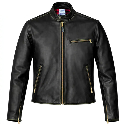 BECK® 666 Distressed Horsehide Leather Motorcycle Jacket