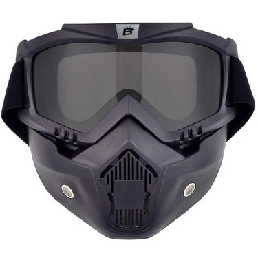 Birdz Eyewear - Skylark Padded Smoked Goggles with Facemask - Legendary USA