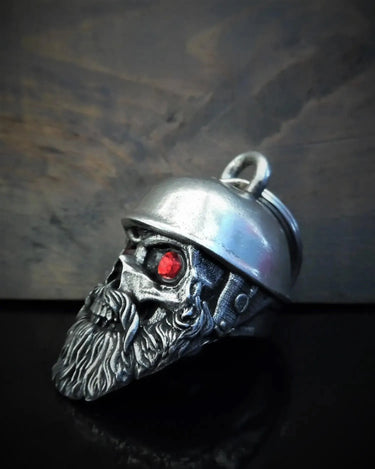 Bravo Bells - Helmet Skull Biker Diamond - Legendary USA