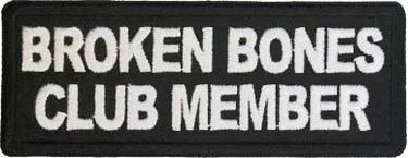 Broken Bones Club Member Patch - Legendary USA