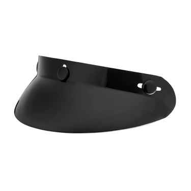 Bubble Visor Gloss Black in black
