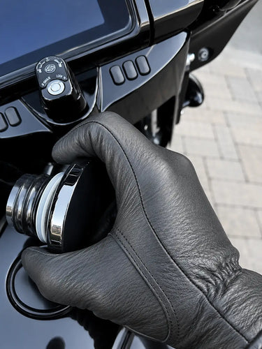 Classic Short Wrist Touchscreen Deerskin Gloves