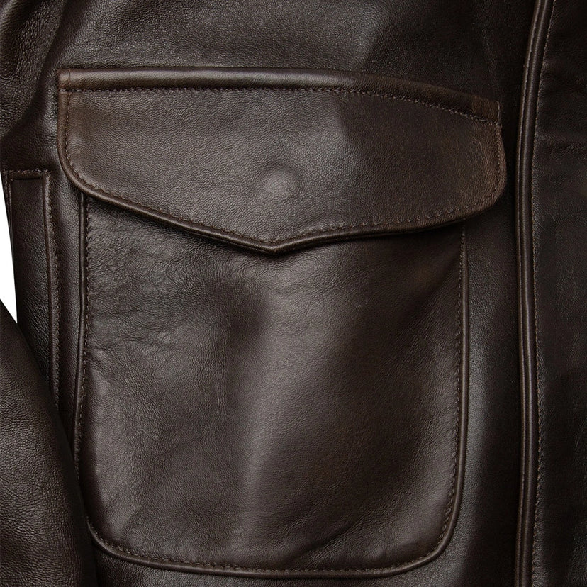 Antique lambskin — natural bruising, every piece unique