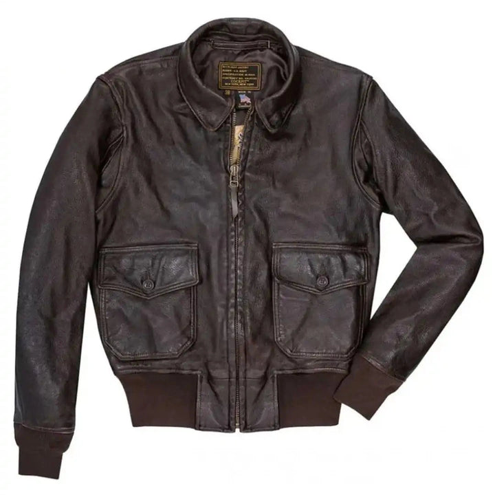 Cockpit USA Mens US Navy Carrier Pilot Jacket