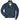 Navy blue Cockpit USA M-86 Flight Bomber Jacket, front view highlighting sleek design and utility sleeve pocket.