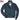 Navy blue Cockpit USA M-86 Flight Bomber Jacket, front view highlighting sleek design and utility sleeve pocket.