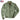 Cockpit USA M-86 Flight Bomber Jacket in sage green, front view showing angled pockets and zip sleeve pocket.
